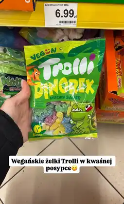 Dino Żelki Dinorex Vegan 200g Trolli oferta