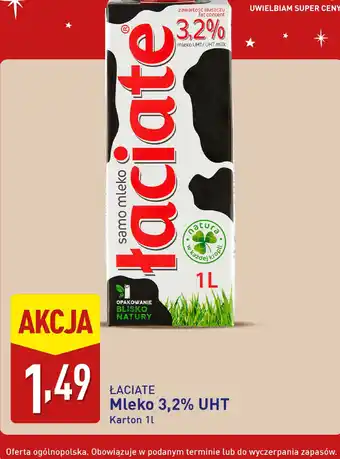 ŁACIATE Mleko 3,2% UHT