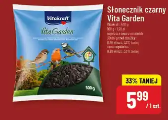 Słonecznik czarny Vita Garden Vitakraft
