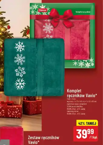 Zestaw ręczników Vavio
