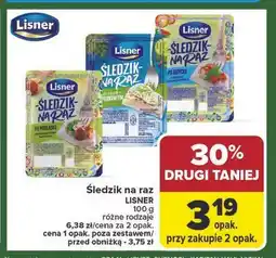 Carrefour Śledzik na raz Lisner oferta