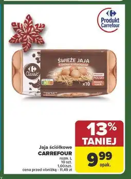 Carrefour Jaja ściółkowe CARREFOUR oferta