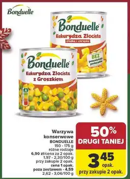 Carrefour Warzywa konserwowe Bonduelle 150-175 g, różne rodzaje oferta