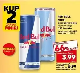 Kaufland Napój energetyczny bez cukru Red Bull oferta