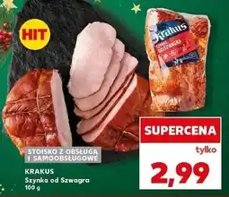 Kaufland Szynka od szwagra Krakus Animex oferta