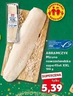 Kaufland Miruna filet ze skórą Abramczyk oferta
