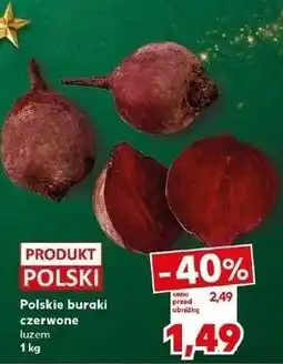 Kaufland Buraki polska oferta