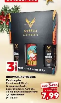 Kaufland Zestaw kraftopak konesera Browar Jastrzębie oferta