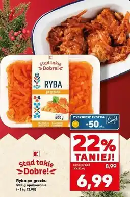 Kaufland Ryba po grecku K-Classic Stąd Takie Dobre! oferta