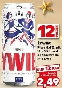 Kaufland Piwo Żywiec Jasne Pełne oferta