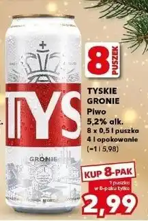 Kaufland Piwo Tyskie Gronie oferta