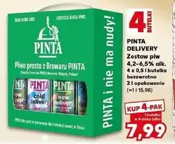 Kaufland Zestaw piw Pinta oferta