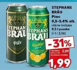 Kaufland Piwo Stephans Brau Radler oferta