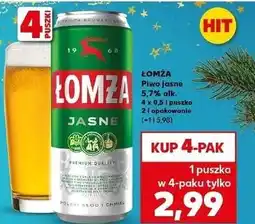 Kaufland Piwo Łomża Jasne (Dawniej Export) oferta