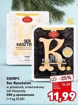 Kaufland Ser kasztelan śmietankowy Sierpc oferta