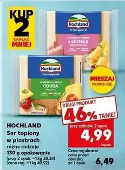 Kaufland Ser topiony z szynką Hochland oferta
