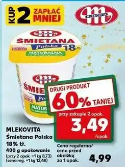 Kaufland Śmietana 18% Mlekovita oferta