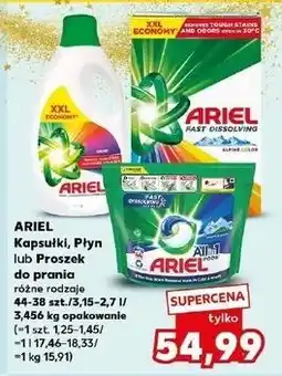 Kaufland Kapsułki do prania mountain spring Ariel All In 1 oferta