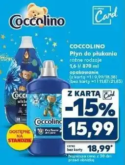 Kaufland Płyn do płukania fresh sky Coccolino Ultimate Care oferta