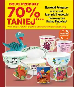 Polomarket Maskotki Polozaury oraz miski, talerzyki i kubeczki Polozaury lub Kraina Pingwina oferta