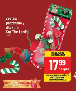 Polomarket Zestaw prezentowy dla kota Cat The Lord oferta