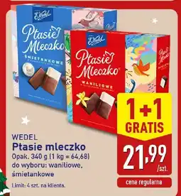 ALDI Ptasie mleczko śmietankowe Wedel oferta