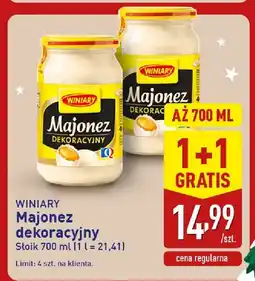 ALDI Majonez dekoracyjny Winiary oferta