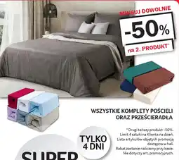 Selgros Komplety pościeli oraz prześcieradła oferta