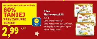 Masło Pilos Masło ekstra 83%