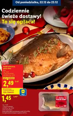 Lidl Karp Świeży POLSKI KARP Lidl oferta