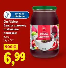 Lidl Barszcz czerwony z zakwasem z buraków Chef Select oferta