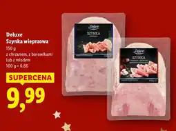 Lidl Szynka wieprzowa Deluxe z chrzanem, z borowikami lub z miodem oferta