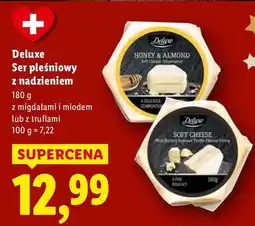 Lidl Ser pleśniowy Deluxe z nadzieniem 180 g z migdałami i miodem lub z truflami oferta