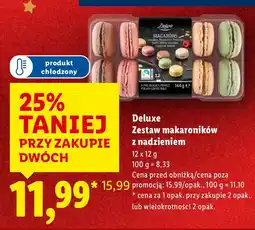 Lidl Zestaw makaroników Deluxe z nadzieniem 12 x 12 g oferta