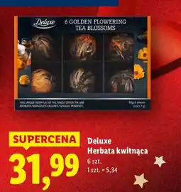 Lidl Herbata kwitnąca Deluxe 6 szt oferta