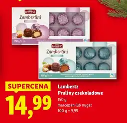 Lidl Praliny czekoladowe Lambertz Lambertini oferta