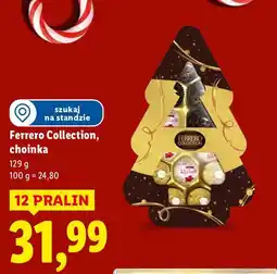 Lidl Praliny Ferrero Collection choinka oferta