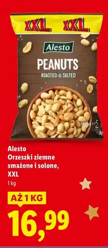 Lidl Orzeszki ziemne Alesto Orzeszki ziemne smażone i solone, XXL oferta