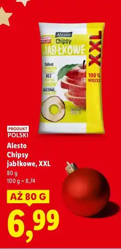 Lidl Chipsy jabłkowe Alesto Chipsy jabłkowe, XXL oferta