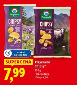 Lidl Chipsy Przysnacki Chipsy oferta