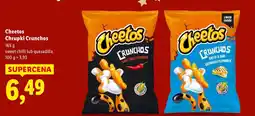 Lidl Chrupki Cheetos Chrupki Crunchos sweet chilli lub quesadilla oferta