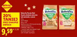 Lidl Kaszka zbożowa owsianka z ryżem Bobovita Porcja Zbóż oferta