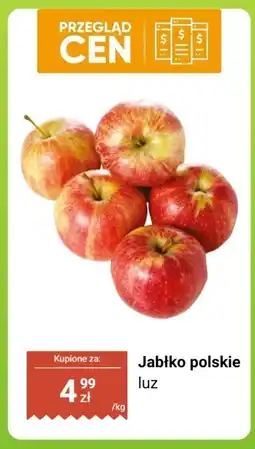 Biedronka Jabłko polskie luz Biedronka oferta