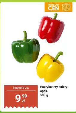 Biedronka Papryka trzy kolory 500 g Biedronka oferta