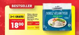 Biedronka Filety z dorsza atlantyckiego bez skóry Marinero oferta