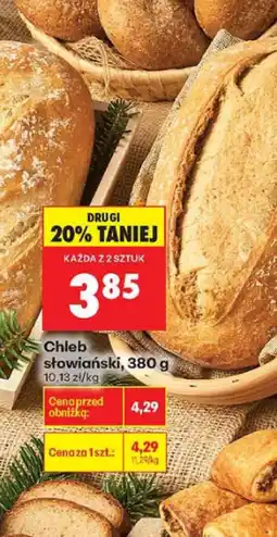 Biedronka Chleb słowiański 380 g Biedronka oferta