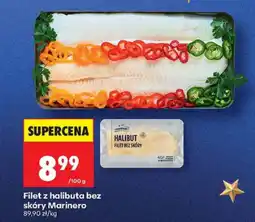 Biedronka Filet z halibuta bez skóry Marinero oferta
