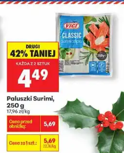 Biedronka Paluszki Surimi, 250 g Vici oferta