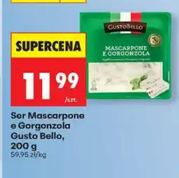 Biedronka Ser Mascarpone e Gorgonzola Gusto Bello, 200 g oferta