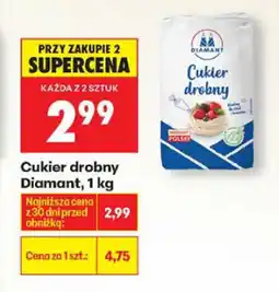 Biedronka Cukier drobny Diamant 1kg oferta